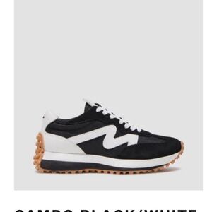 Steve Madden Black and White Sneakers